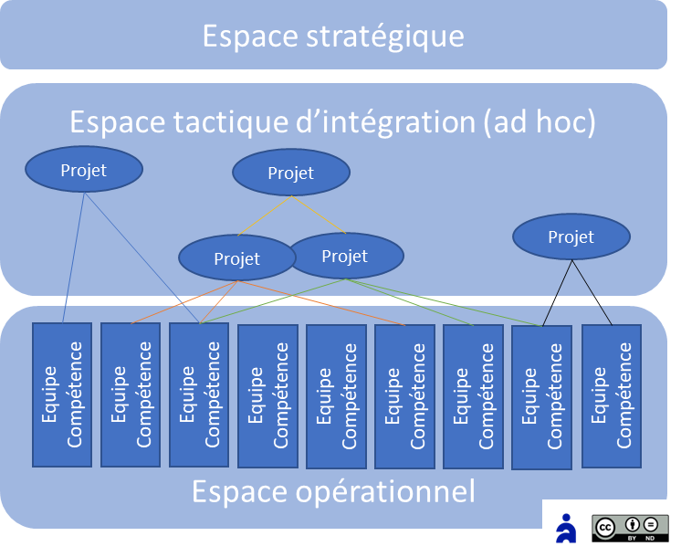 Structure type d’une organisation Projet